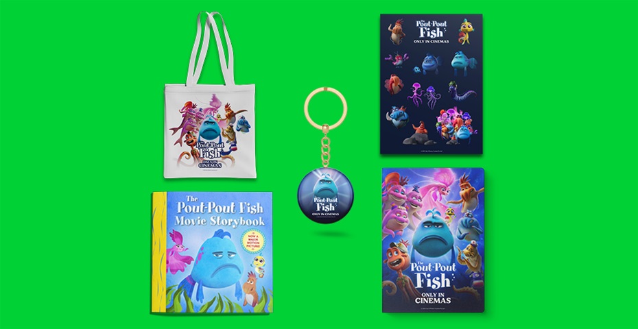 K-ZONE JAN&#8217;26 THE POUT-POUT FISH MOVIE MERCH PACK GIVEAWAY