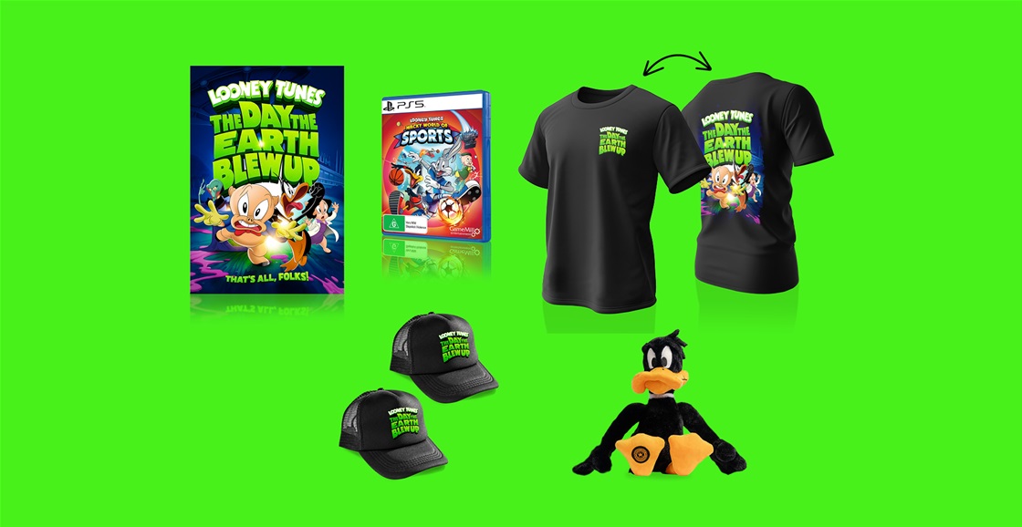 K-ZONE APR&#8217;25 A LOONEY TUNES: THE DAY THE EARTH BLEW UP MOVIE MERCH PACK GIVEAWAY