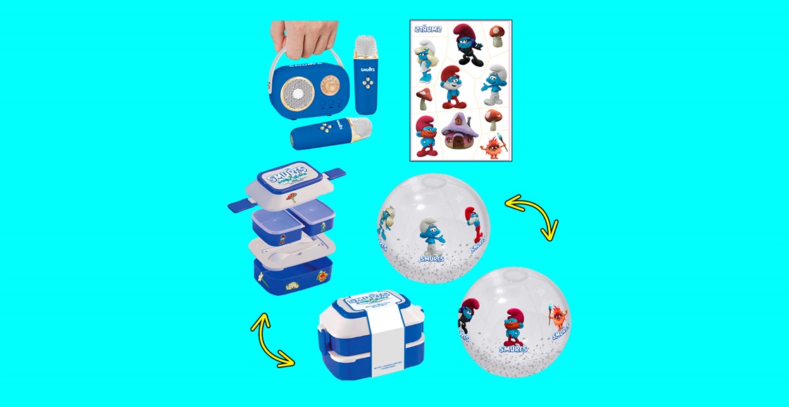 K-ZONE JUL '25 A SMURFS MOVIE MERCH PACK GIVEAWAY