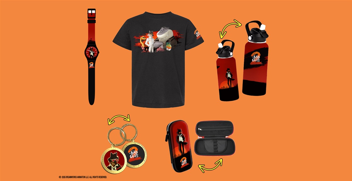 K-ZONE OCT&#8217;25 THE BAD GUYS 2 MOVIE MERCH PACK GIVEAWAY