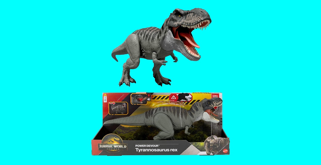 K-ZONE NOV/DEC&#8217;25 A JURASSIC WORLD REBIRTH POWER DEVOUR TYRANNOSAURUS REX GIVEAWAY