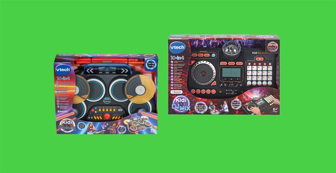 K-ZONE NOV/DEC&#8217;24 A VTECH KIDI DJ DRUMS AND KIDI DJ MIX PRIZE PACK GIVEAWAY