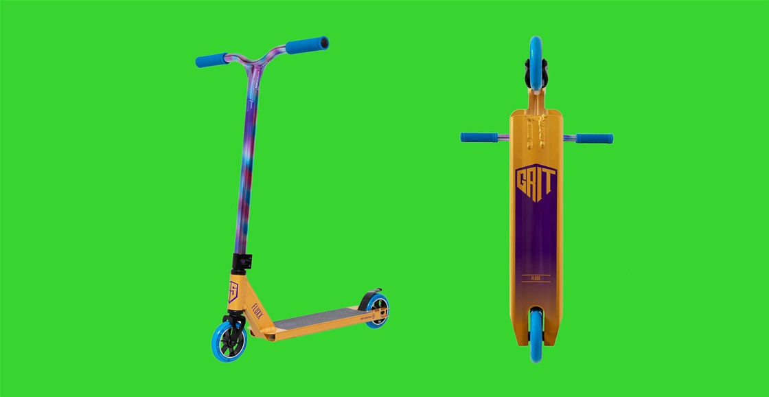 K-ZONE JUN&#8217;22 A GRIT FLUXX GOLD/NEO SCOOTER GIVEAWAY