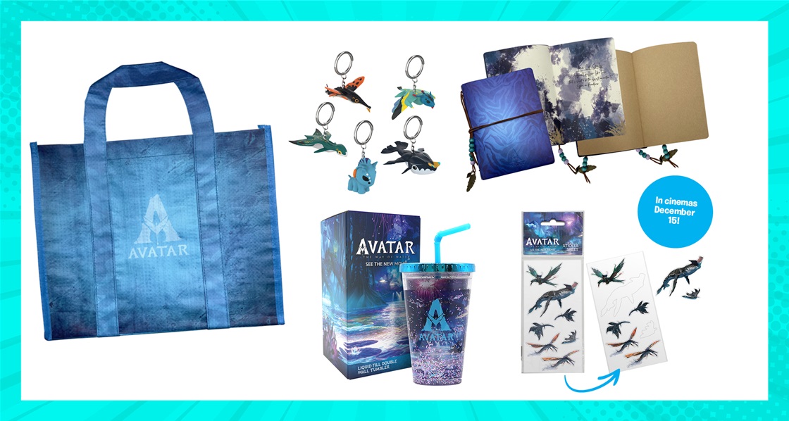 TOTAL GIRL JAN&#8217;23 AN AVATAR: THE WAY OF WATER MOVIE MERCH PACK GIVEAWAY