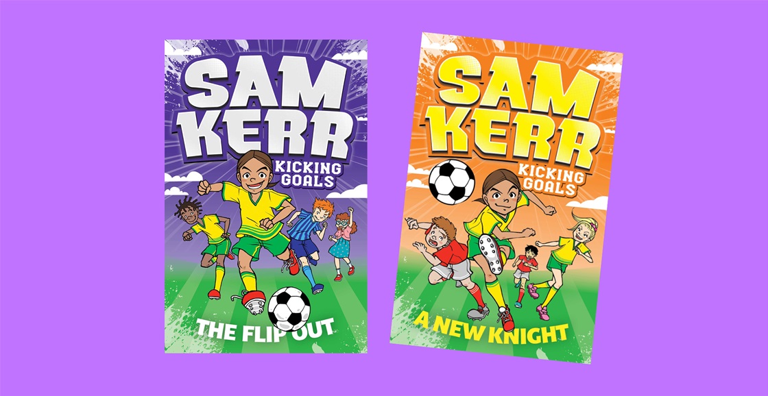 K-ZONE JAN&#8217;22 A SAM KERR: KICKING GOALS BOOK PACK GIVEAWAY
