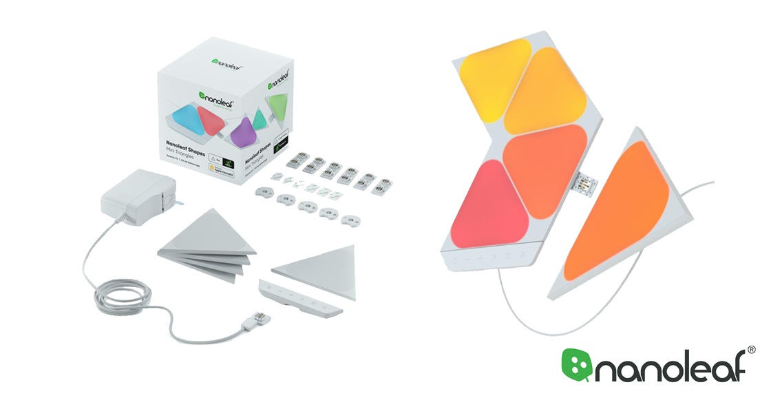 K-ZONE FEB&#8217;21 A NANOLEAF SHAPE &#8211; MINI TRIANGLES STARTER KIT GIVEAWAY