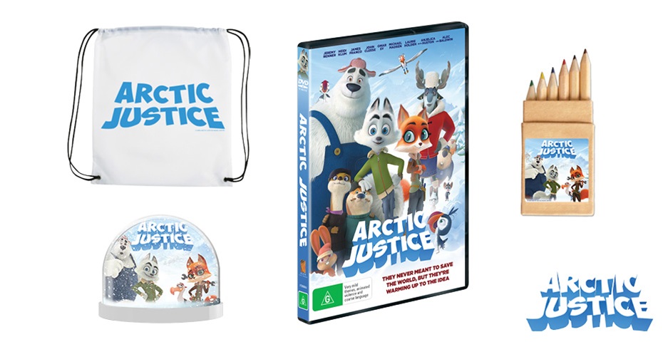 K-ZONE APR&#8217;20 ARCTIC JUSTICE DVD AND MERCH PACK GIVEAWAY