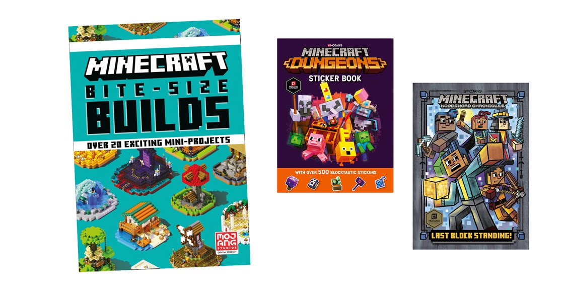 K-ZONE JUN&#8217;21 A MINECRAFT BOOK PACK GIVEAWAY