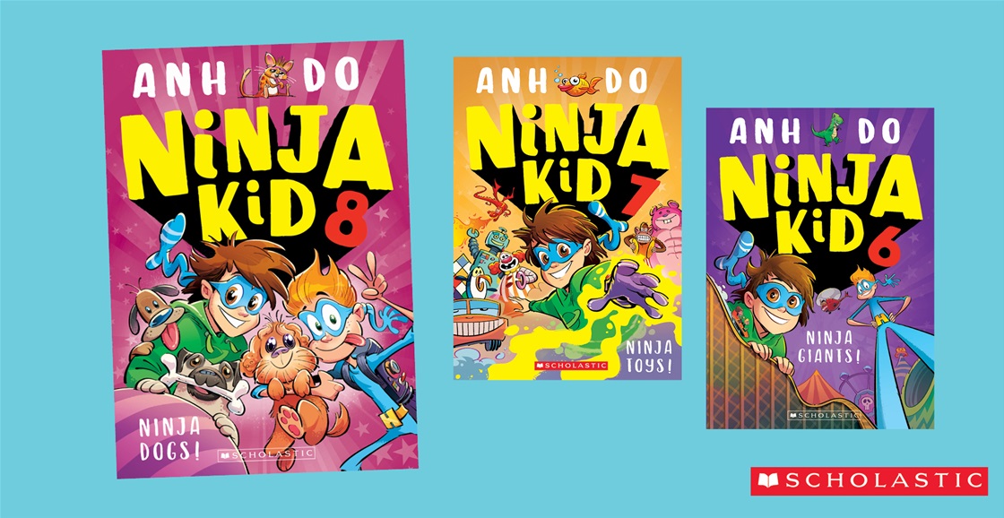 K-ZONE AUG&#8217;21 A NINJA KID BOOK PACK GIVEAWAY