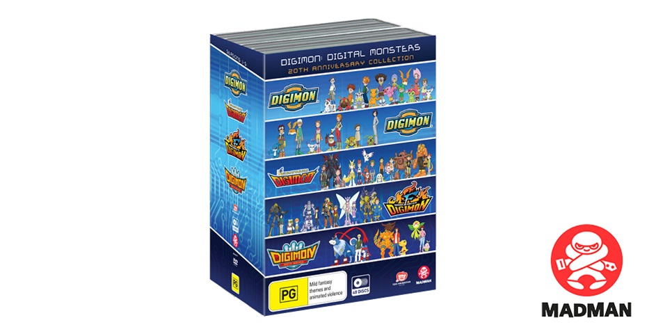 K-ZONE SEP&#8217;19 DIGIMON 20th ANNIVERSARY DVD COLLECTION