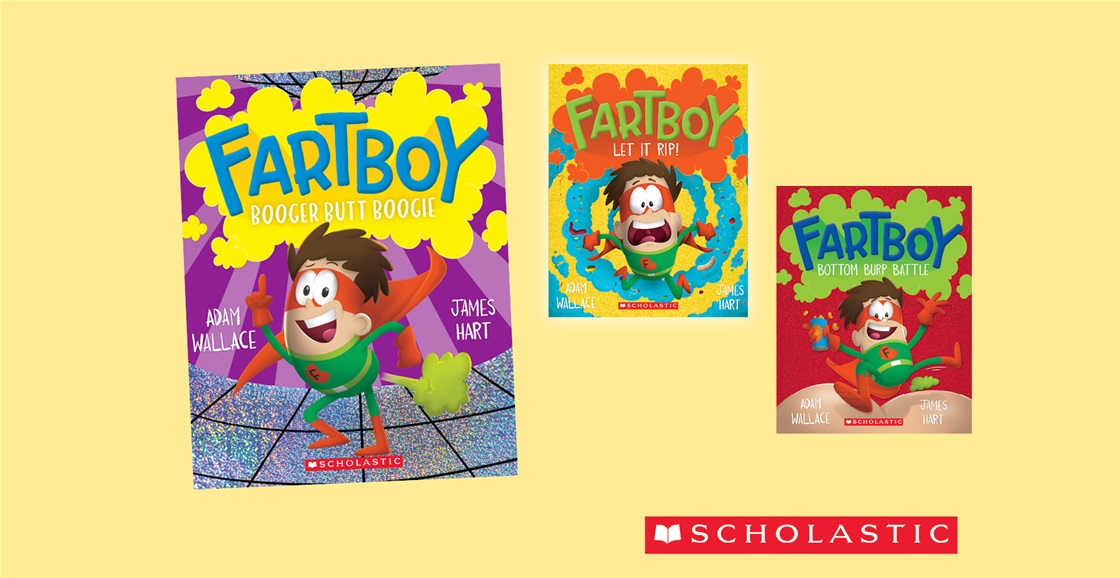 K-ZONE OCT&#8217;21 A FARTBOY BOOK PACK GIVEAWAY