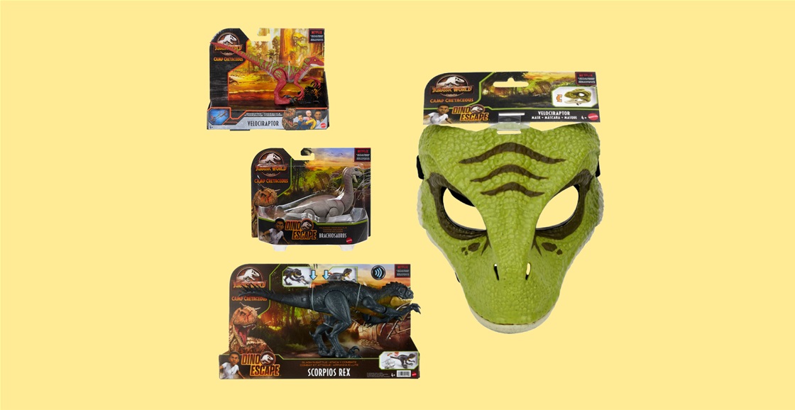 K-ZONE OCT&#8217;21 A JURASSIC WORLD: CAMP CRETACEOUS PRIZE PACK GIVEAWAY