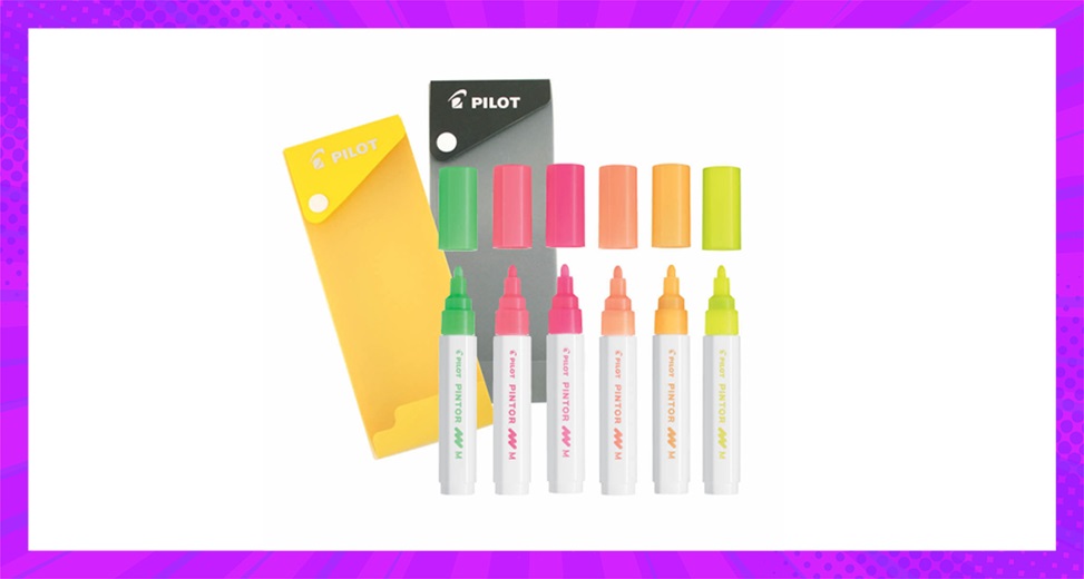 TOTAL GIRL JAN&#8217;22 A PILOT PINTO NEON PAINT MARKER SET GIVEAWAY
