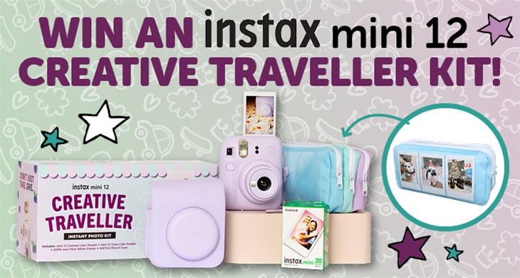TOTAL GIRL JAN&#8217;25 FUJIFILM INSTAX CREATIVE TRAVELLER GIVEAWAY