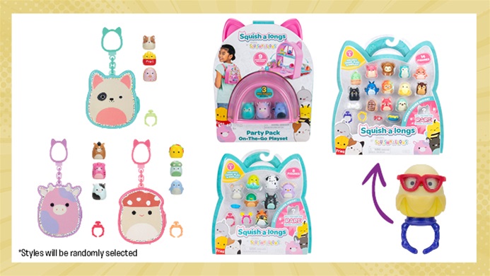 TOTAL GIRL JAN&#8217;25 A SQUISH-A-LONGS PRIZE PACK GIVEAWAY