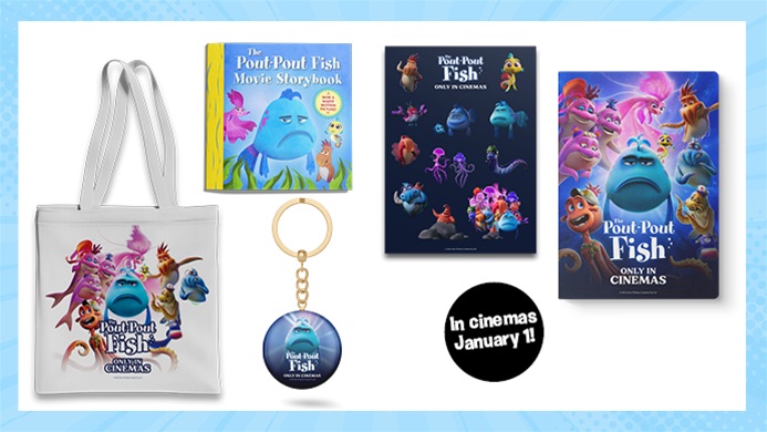 TOTAL GIRL JAN&#8217;26 THE POUT-POUT FISH MOVIE MERCH PACK GIVEAWAY