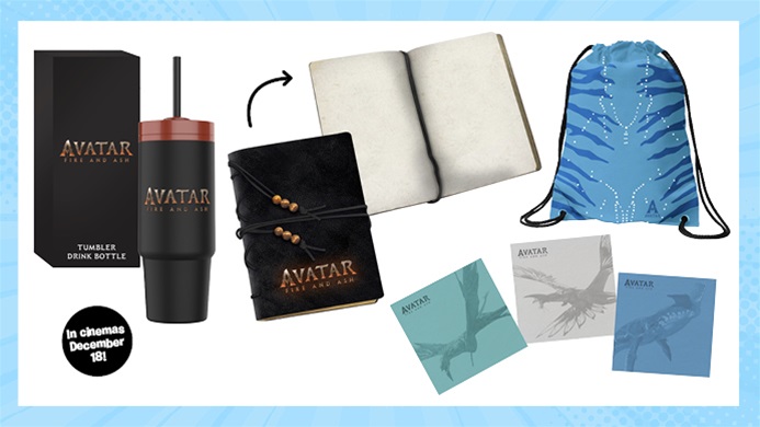 TOTAL GIRL JAN&#8217;26 AVATAR: FIRE AND ASH MOVIE MERCH PRIZE PACK GIVEAWAY