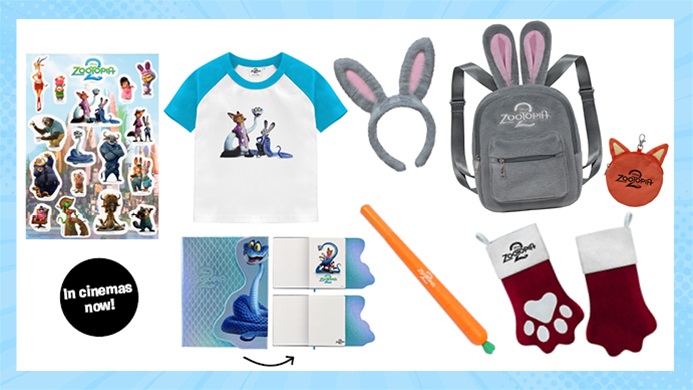 TOTAL GIRL JAN&#8217;26 A ZOOTOPIA 2 MOVIE MERCH PRIZE PACK GIVEAWAY