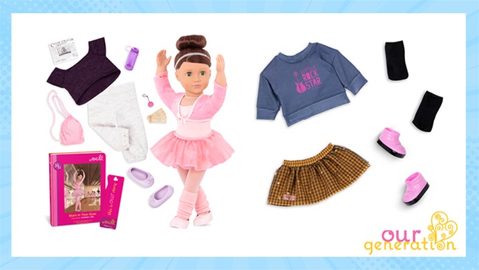 TOTAL GIRL JAN&#8217;26 AN OUR GENERATION DOLL  PRIZE PACK GIVEAWAY