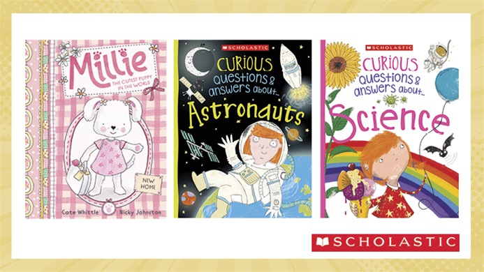 TOTAL GIRL FEB&#8217;24 A SCHOLASTIC CUTE AND CURIOUS BOOK PACK GIVEAWAY