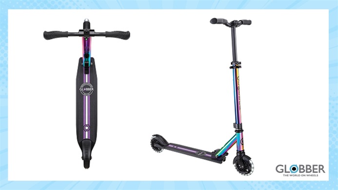 TOTAL GIRL FEB/MAR&#8217;25 GLOBBER FLOW ELEMENT LIGHTS NEOCHROME SCOOTER GIVEAWAY