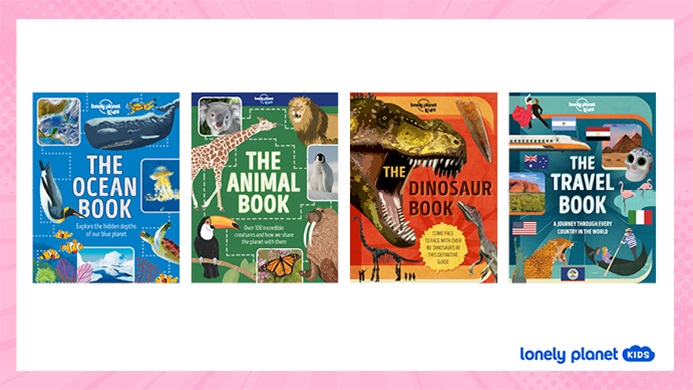 TOTAL GIRL FEB/MAR’26 A LONELY PLANET KIDS BOOK PACK GIVEAWAY