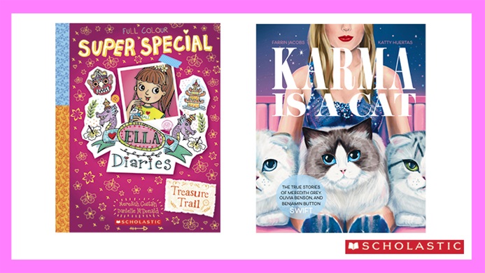TOTAL GIRL APR&#8217;25 PURR-FECT READS BOOK PACK GIVEAWAY
