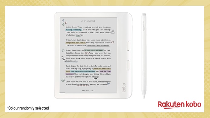 TOTAL GIRL MAY/JUN'25 KOBO LIBRA COLOUR WITH A KOBO STYLUS 2 GIVEAWAY