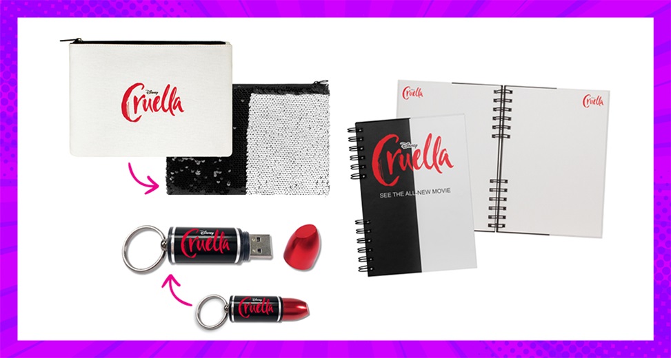 TOTAL GIRL JUN&#8217;21 A CRUELLA MOVIE MERCH PACK GIVEAWAY