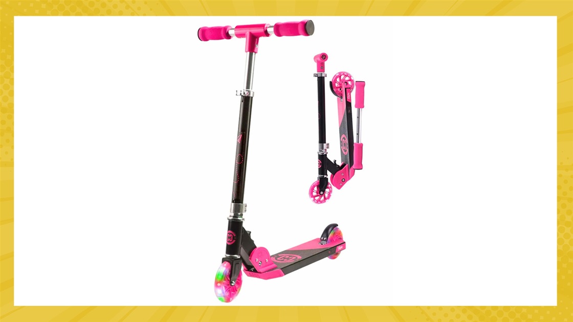 CORE Kids Foldy Scooter with LED Wheels Giveaway Total Girl