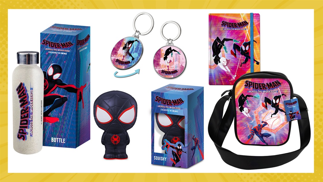 TOTAL GIRL JUN&#8217;23 A SPIDER-MAN: ACROSS THE SPIDER-VERSE MOVIE MERCH PRIZE PACK GIVEAWAY