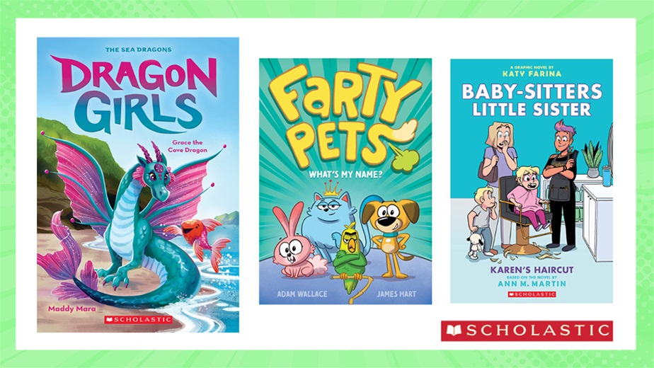 TOTAL GIRL JUL’23 A SCHOLASTIC BOOK PACK GIVEAWAY