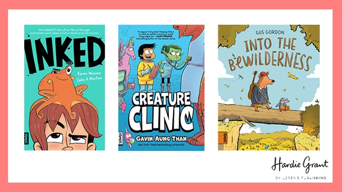 TOTAL GIRL AUG/SEP&#8217;25 A COOL CREATURES GRAPHIC NOVELS PACK GIVEAWAY