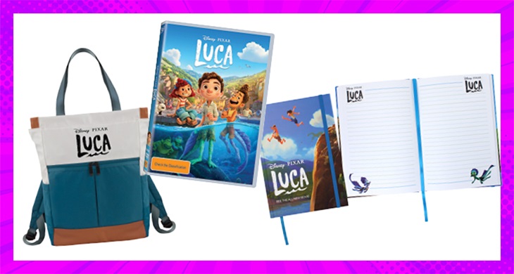 TOTAL GIRL SEP&#8217;21 A LUCA DVD AND MERCH PRIZE PACK GIVEAWAY