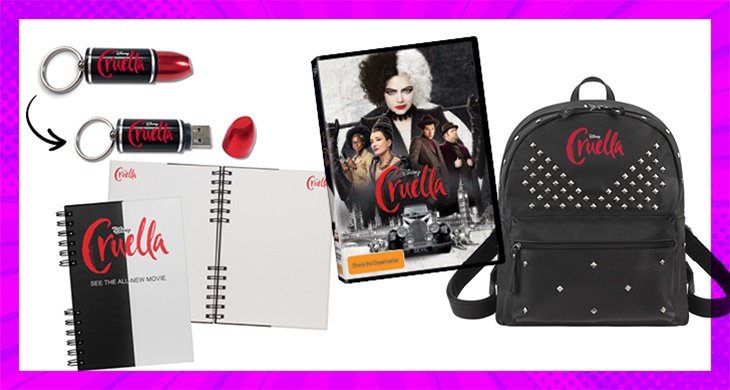 TOTAL GIRL SEP&#8217;21 A CRUELLA DVD AND MERCH PRIZE PACK GIVEAWAY