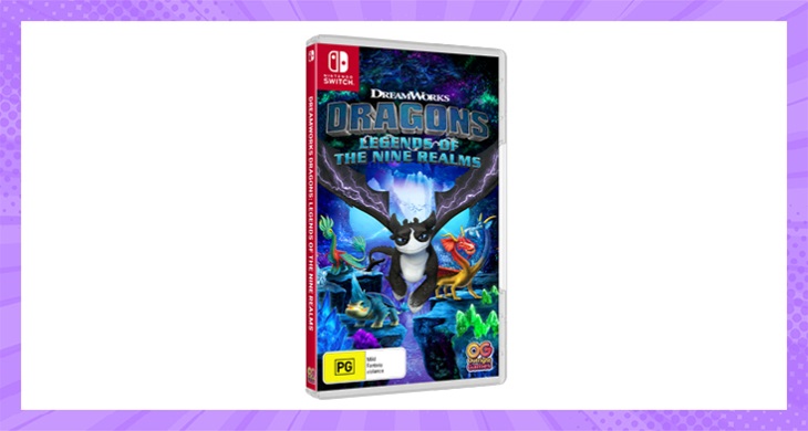 TOTAL GIRL OCT&#8217;22 A DREAMWORKS DRAGONS: LEGENDS OF THE NINE REALMS SWITCH GAME GIVEAWAY