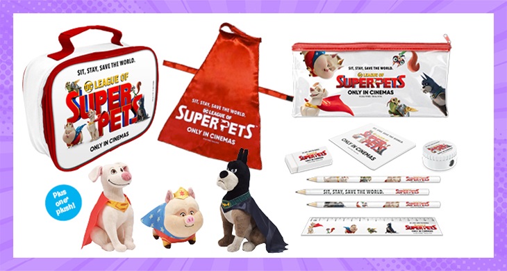 TOTAL GIRL OCT&#8217;22 A DC LEAGUE OF SUPER-PETS MERCH PACK GIVEAWAY