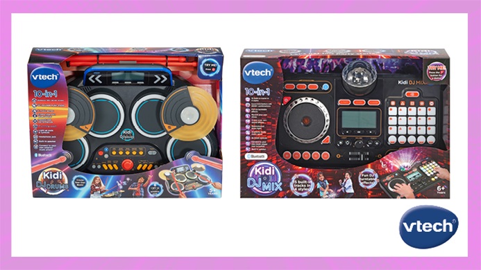 TOTAL GIRL OCT&#8217;24 A VTECH KIDI DJ DRUMS AND KIDI DJ MIX PRIZE PACK GIVEAWAY