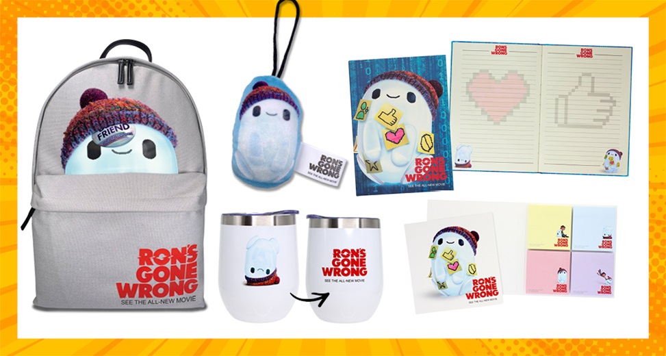 TOTAL GIRL NOV&#8217;21 A RON&#8217;S GONE WRONG MOVIE MERCH PACK GIVEAWAY