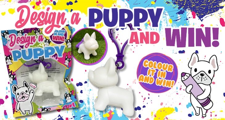 TOTAL GIRL NOV/DEC&#8217;24 DESIGN A PUPPY & WIN