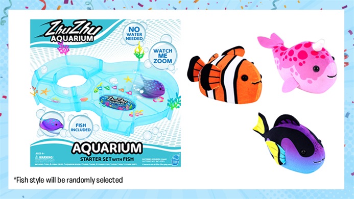 TOTAL GIRL NOV/DEC&#8217;24 A ZHUZHU AQUARIUM PRIZE PACK GIVEAWAY