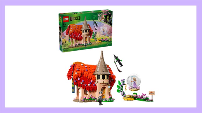 TOTAL GIRL NOV/DEC&#8217;25 LEGO WICKED: GLINDA AND ELPHABA VISIT MUNCHKINLAND GIVEAWAY