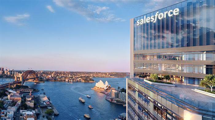 salesforce tower rooftop garden