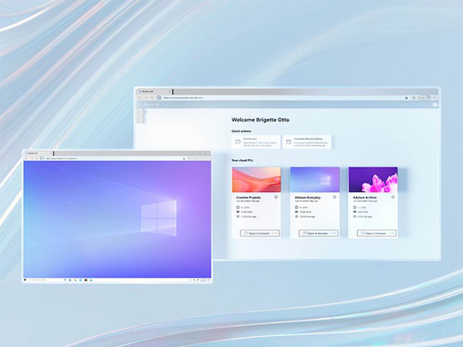 virtual desktop service