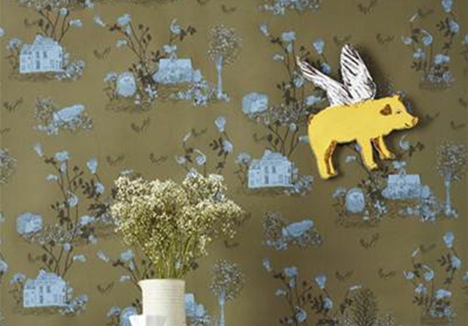 sustainable magnetic wallpaper