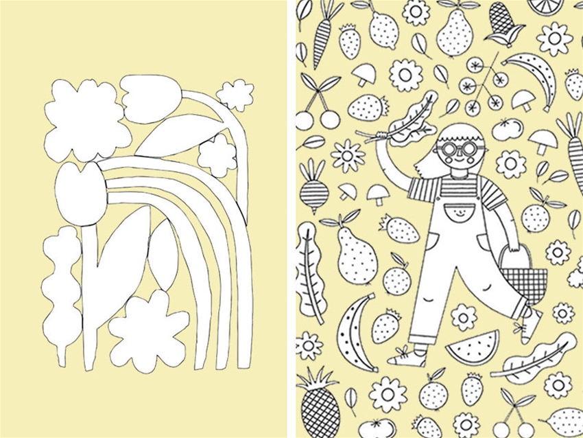 Download Colouring Sheets From Heaps Of Rad Artists Art Frankie Magazine Australian Fashion Magazine Online
