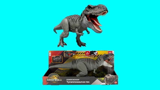 K-ZONE NOV/DEC’25 A JURASSIC WORLD REBIRTH POWER DEVOUR TYRANNOSAURUS REX GIVEAWAY