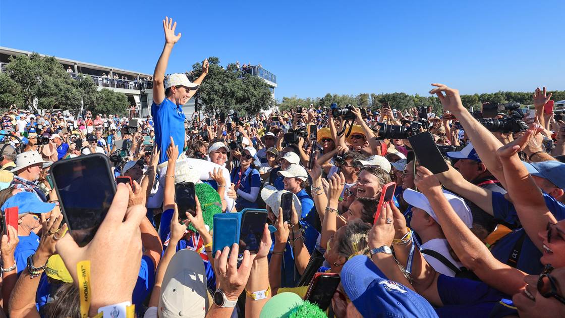 Caption this and WIN a dozen Callaway Chrome Soft balls