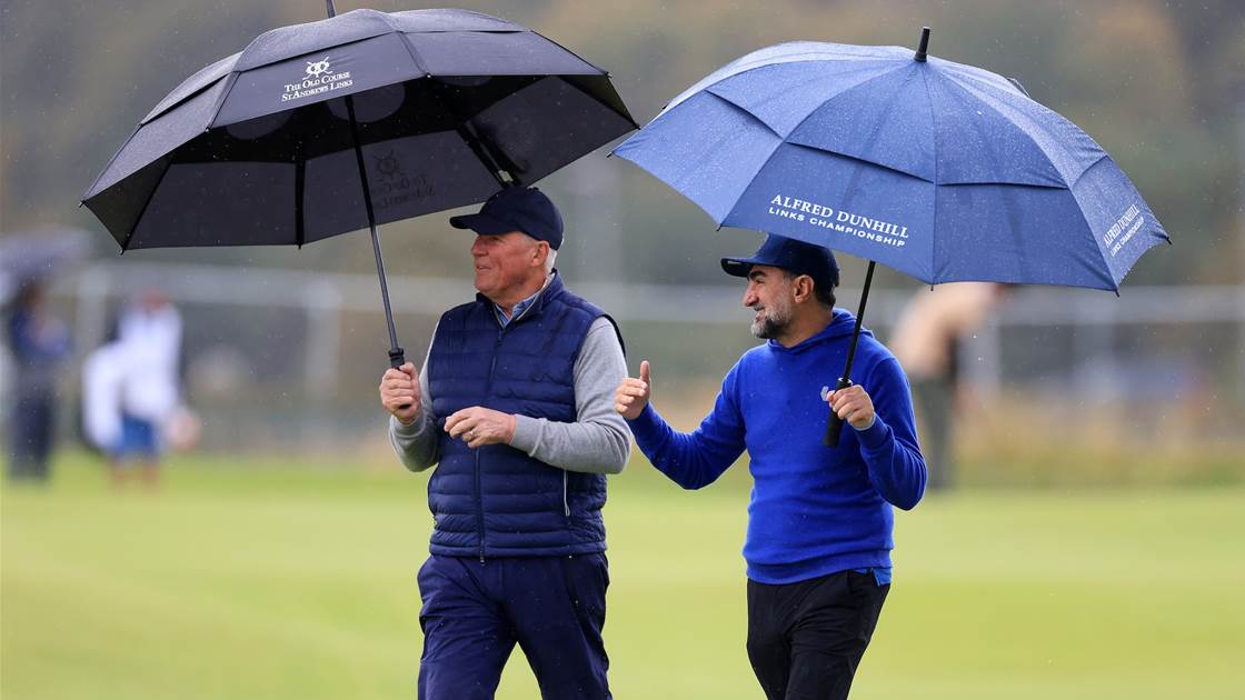 Caption this and WIN a dozen Callaway Chrome Soft balls