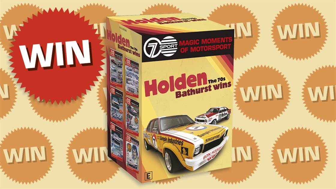 WIN a Holden Bathurst Wins The 70s DVD box set!